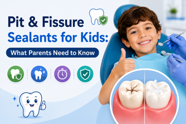 Pit & Fissure Sealants for Kids: What Parents Need to Know